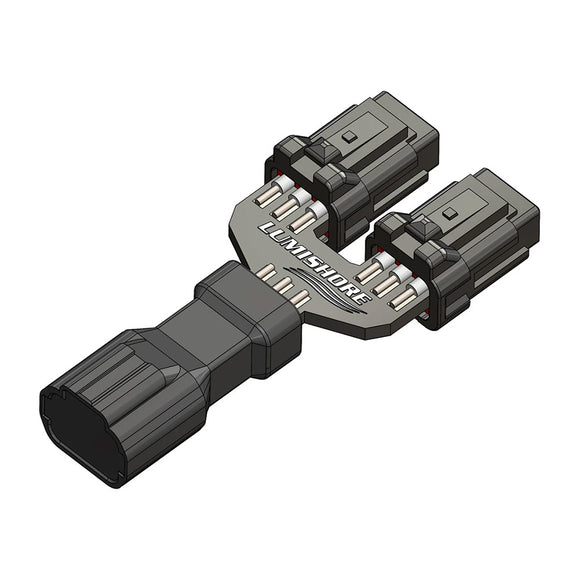 Lumishore Lux Strip  Neon Flex 6-Core 2-Way Splitter [010-14465-00]