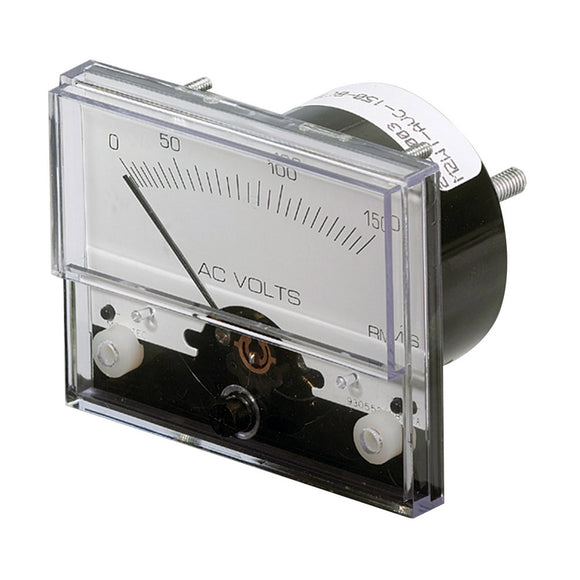 Paneltronics Analog AC Voltmeter - 0-150VAC - 2-1/2