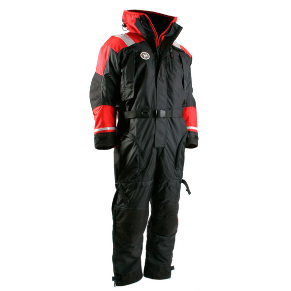 First Watch AS-1100 Flotation Suit - Red/Black - 3XL [AS-1100-RB-3XL]