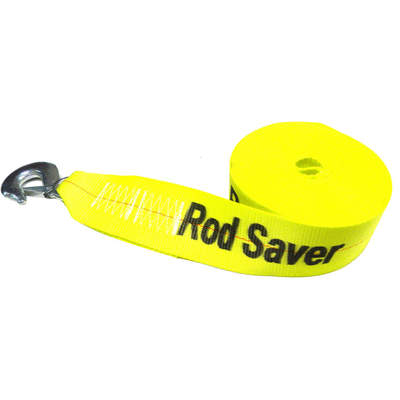 Rod Saver Heavy-Duty Winch Strap Replacement - Yellow - 3
