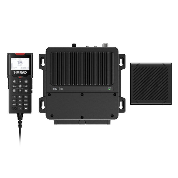Simrad RS100 VHF Black Box Radio w/Handset  Speaker [000-15643-001]
